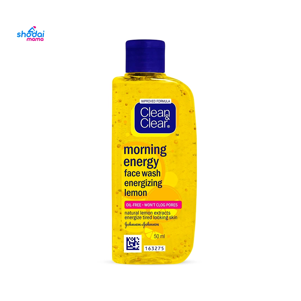 Clean & Clear Morning Energy Foaming Face Wash - 50ml